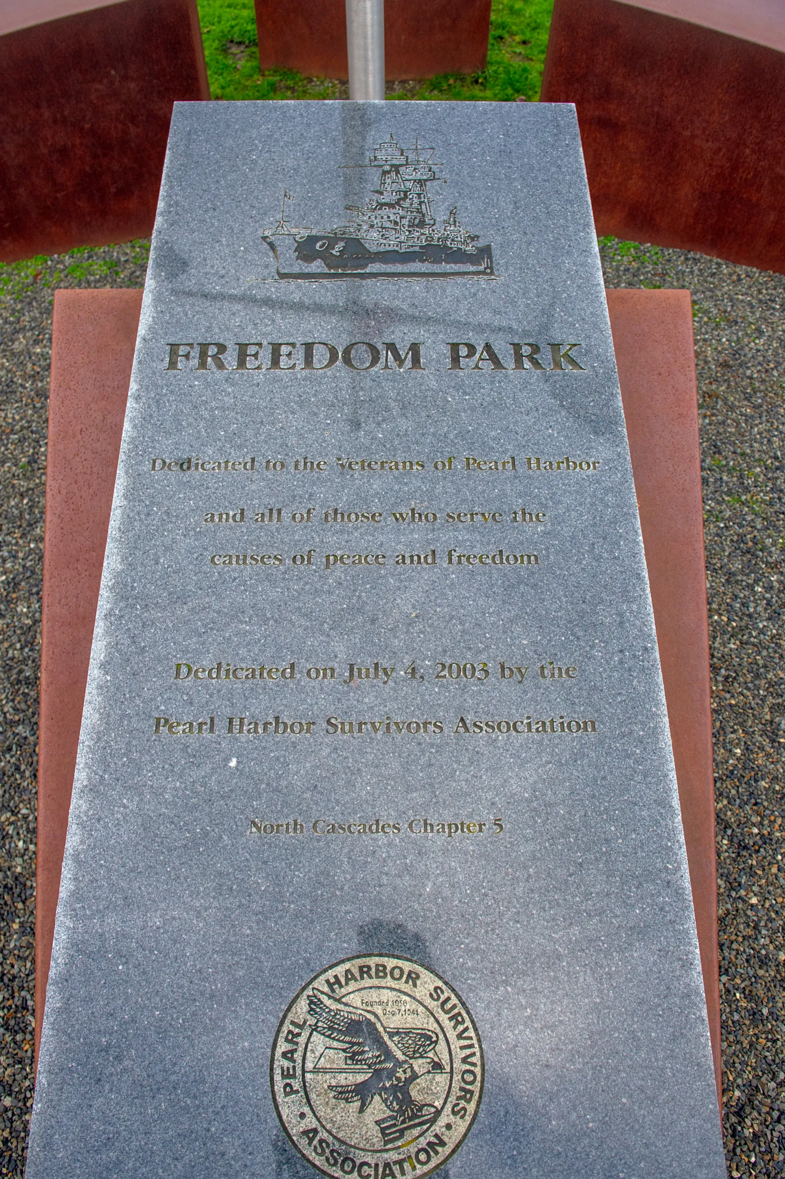 Freedom Park Association seal