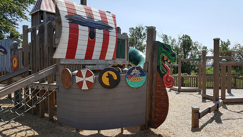 Playground at Freedom Park on Camano Island